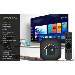2025 H8 Box Brazil TV New Version Brazilian Brasil Comes with 2.4GHz 5GHz WiFi 4K UHD Bluetooth 5.0 Free Priority Shipping