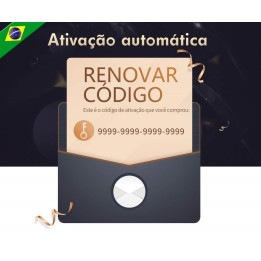 Canais Do Brazil IPTV Box Activation Renew Code  for A1 / A2 / HTV / IPTV 5 / IPTV6 / IPTVKING 16 digits CODE 13 month 400 days